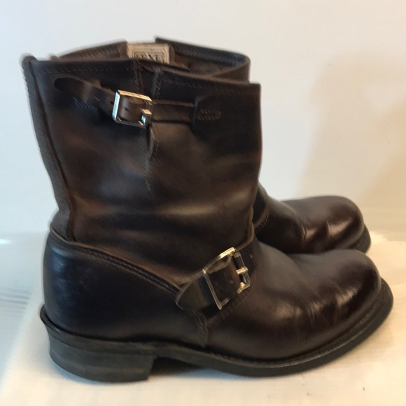 Frye brown leather boots - Picture 2 of 11